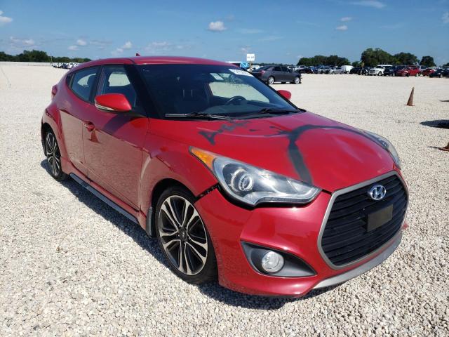 HYUNDAI VELOSTER T 2016 with VIN KMHTC6AE0GU249558 - Photo from auction