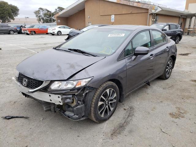 Photo 2 from auction – 2015 HONDA CIVIC EX with VIN 2HGFB2F83FH532751
