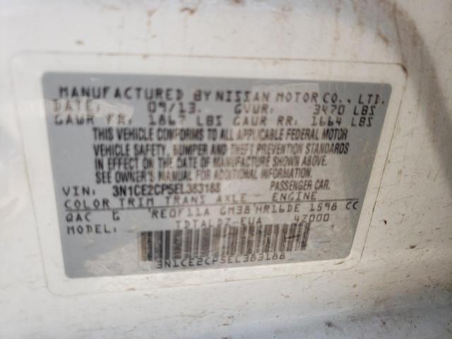 Photo 10 from auction – 2014 NISSAN VERSA NOTE with VIN 3N1CE2CP5EL383188