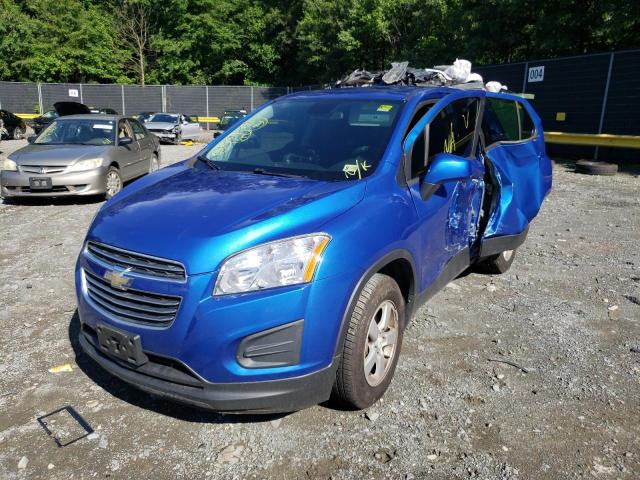 Photo 2 from auction – 2015 CHEVROLET TRAX 1LS with VIN KL7CJPSB1FB175188