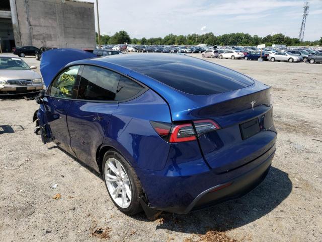 Photo 3 from auction – 2021 TESLA MODEL Y with VIN 5YJYGAEE5MF116357