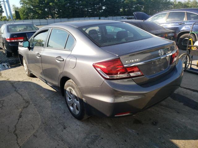 Photo 3 from auction – 2013 HONDA CIVIC LX with VIN 19XFB2F55DE065118