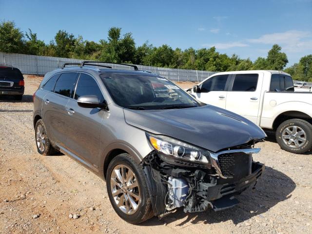 KIA SORENTO SX 2016 with VIN 5XYPKDA59GG026417 - Photo from auction