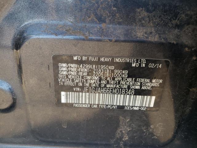 Photo 10 from auction – 2014 SUBARU IMPREZA LI with VIN JF1GJAH66EH018348