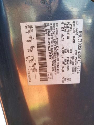 Photo 10 from auction – 1998 FORD EXPLORER with VIN 1FMZU35P4WZB31869