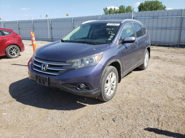Photo 2 from auction – 2012 HONDA CR-V EXL with VIN 5J6RM4H78CL007215
