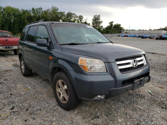 HONDA PILOT EX 2006 with VIN 2HKYF18556H508760 - Photo from auction