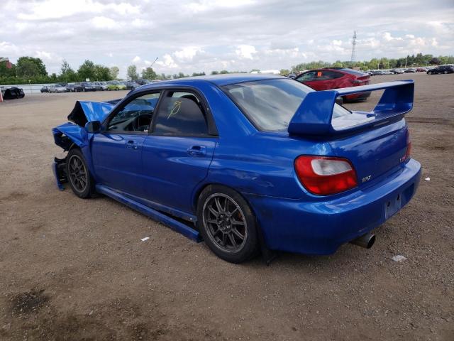 Photo 3 from auction – 2002 SUBARU IMPREZA WR with VIN JF1GD29672G527524