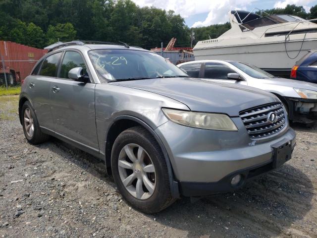 INFINITI FX35 2005 with VIN JNRAS08W35X219508 - Photo from auction