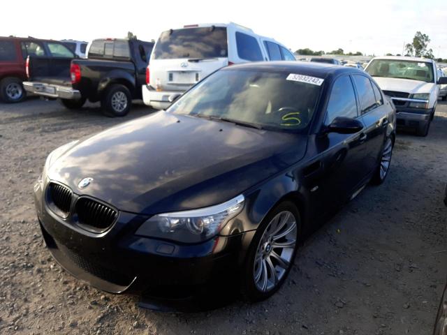 Photo 2 from auction – 2008 BMW M5 with VIN WBSNB93578CX08745
