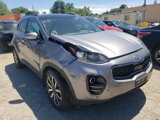 KIA SPORTAGE E 2018 with VIN KNDPNCAC9J7384654 - Photo from auction