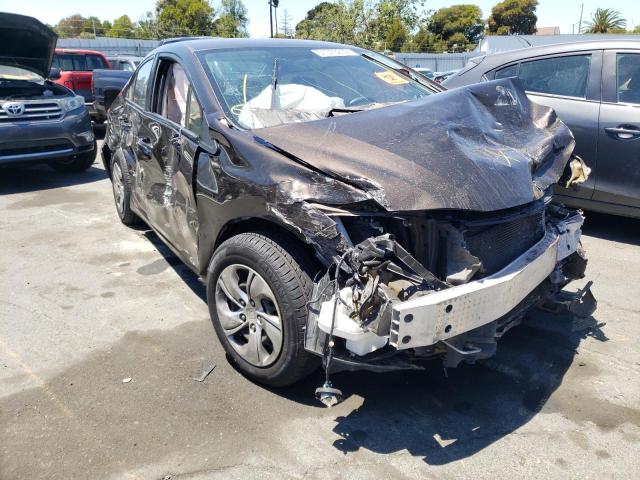 HONDA CIVIC LX 2014 with VIN 2HGFB2F53EH537176 - Photo from auction