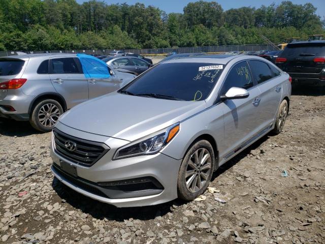 Photo 2 from auction – 2016 HYUNDAI SONATA SPO with VIN 5NPE34AF0GH419180