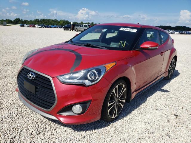 Photo 2 from auction – 2016 HYUNDAI VELOSTER T with VIN KMHTC6AE0GU249558