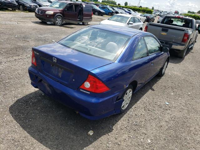 Photo 4 from auction – 2004 HONDA CIVIC DX with VIN 1HGEM22274L812860