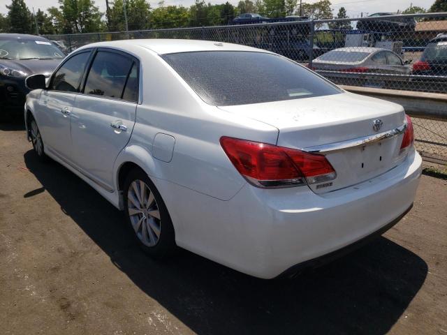 Photo 3 from auction – 2011 TOYOTA AVALON BAS with VIN 4T1BK3DB6BU440134