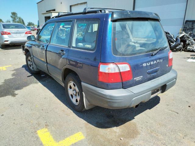 Photo 3 from auction – 2002 SUBARU FORESTER L with VIN JF1SF63582H748345