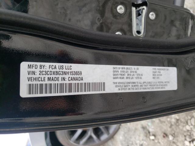 Photo 10 from auction – 2022 DODGE CHARGER SX with VIN 2C3CDXBG3NH153659