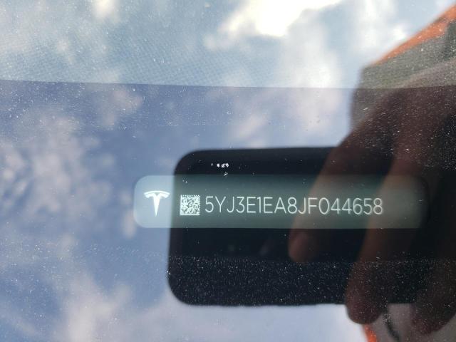 Photo 10 from auction – 2018 TESLA MODEL 3 with VIN 5YJ3E1EA8JF044658