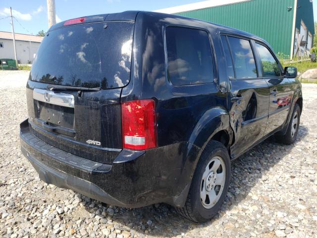 Photo 4 from auction – 2014 HONDA PILOT LX with VIN 5FNYF4H20EB031580