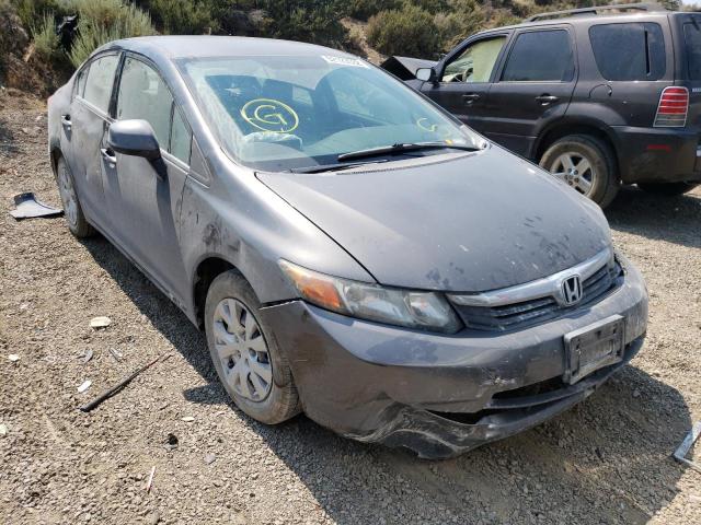 HONDA CIVIC LX 2012 with VIN 2HGFB2E51CH560812 - Photo from auction