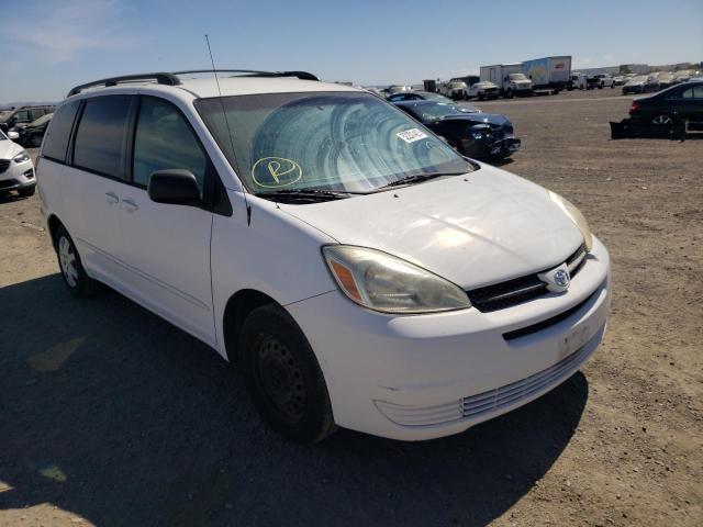 TOYOTA SIENNA CE 2005 with VIN 5TDZA23C65S281361 - Photo from auction