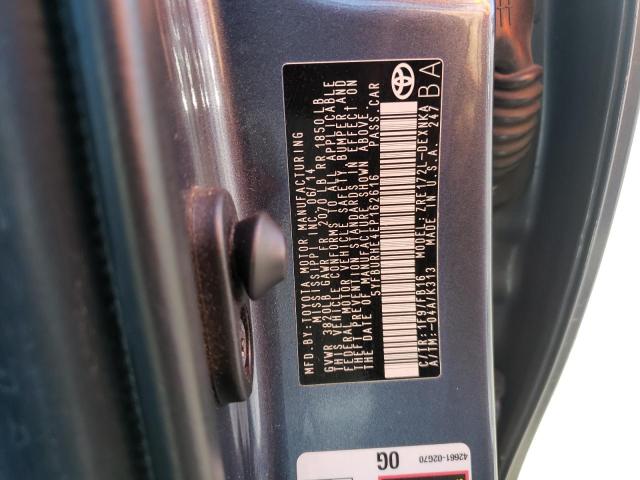 Photo 10 from auction – 2014 TOYOTA COROLLA L with VIN 5YFBURHE4EP162616