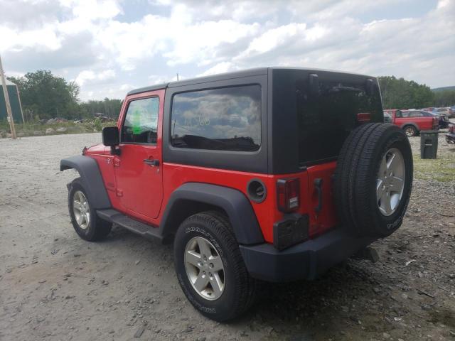Photo 3 from auction – 2015 JEEP WRANGLER S with VIN 1C4AJWAG1FL564943