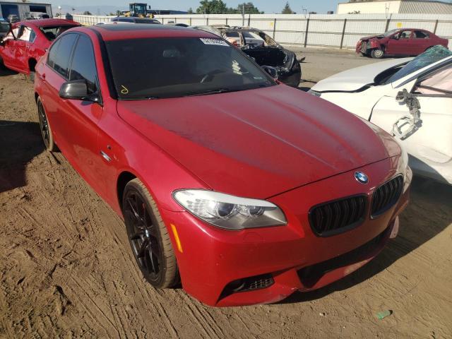 BMW 550 I 2013 with VIN WBAFR9C54DDX80365 - Photo from auction