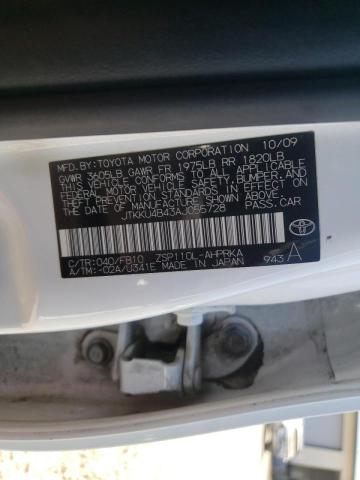 Photo 10 from auction – 2010 TOYOTA SCION XD with VIN JTKKU4B43AJ055728