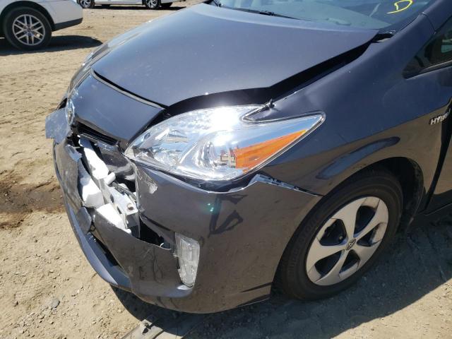 Photo 9 from auction – 2014 TOYOTA PRIUS with VIN JTDKN3DU6E1858566