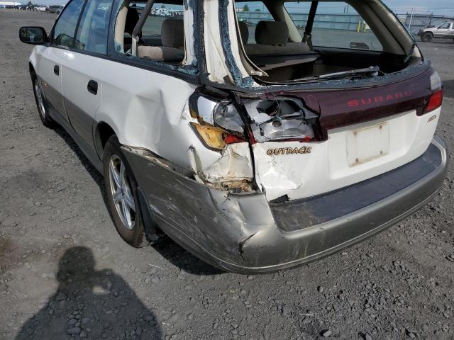 Photo 9 from auction – 2001 SUBARU LEGACY OUT with VIN 4S3BH665117625314