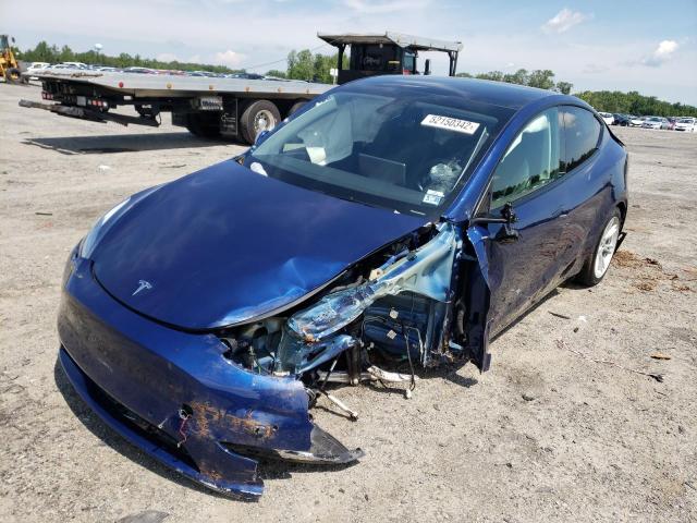 Photo 2 from auction – 2021 TESLA MODEL Y with VIN 5YJYGAEE5MF116357