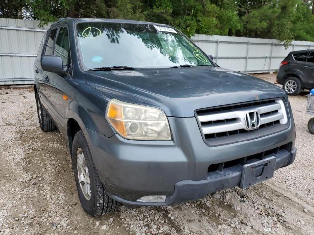 HONDA PILOT EX 2006 with VIN 5FNYF18616B015892 - Photo from auction