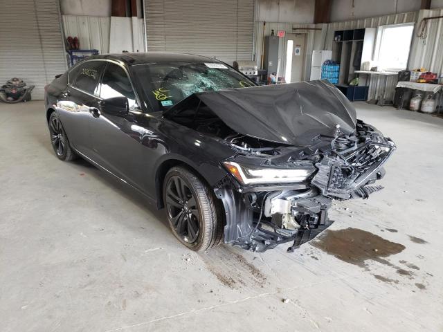 ACURA TLX TECH A 2021 with VIN 19UUB5F53MA014018 - Photo from auction