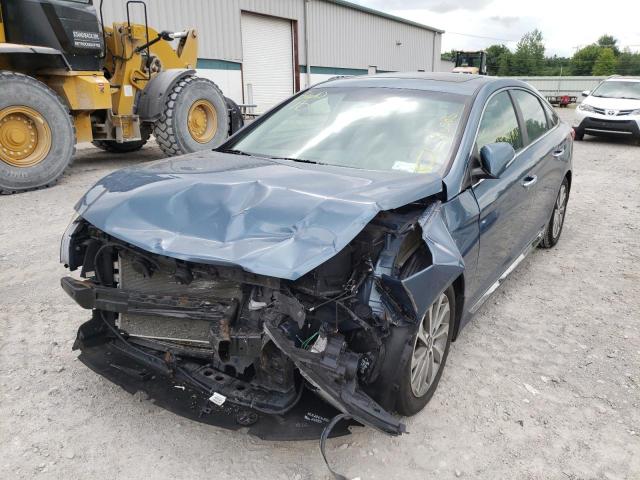 Photo 2 from auction – 2017 HYUNDAI SONATA SPO with VIN 5NPE34AFXHH478366