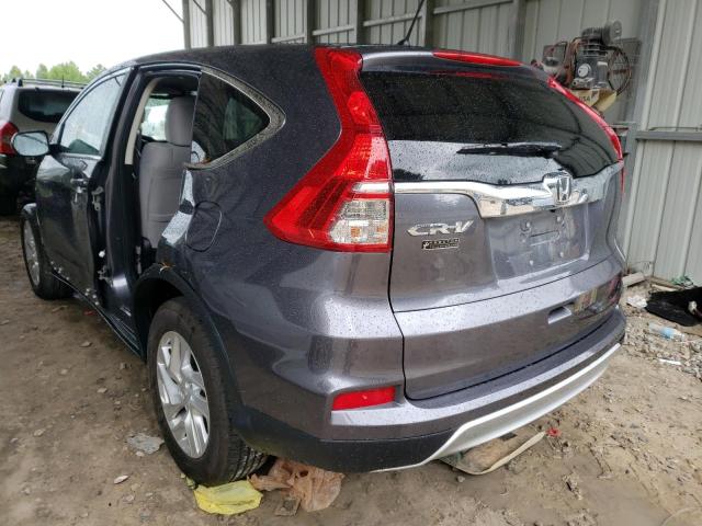 Photo 3 from auction – 2016 HONDA CR-V EX with VIN 2HKRM3H56GH567761
