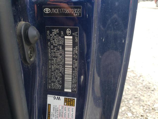 Photo 10 from auction – 2006 TOYOTA SCION TC with VIN JTKDE177360123031