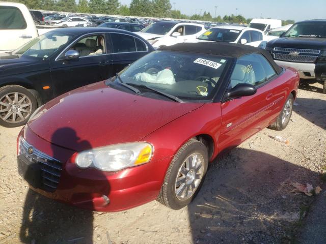 Photo 2 from auction – 2005 CHRYSLER SEBRING TO with VIN 1C3EL55R75N553017
