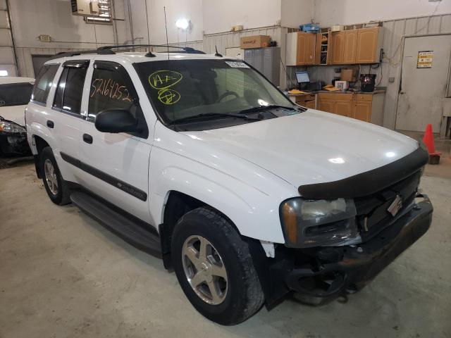 CHEVROLET TRAILBLAZE 2004 with VIN 1GNDT13SX42238774 - Photo from auction