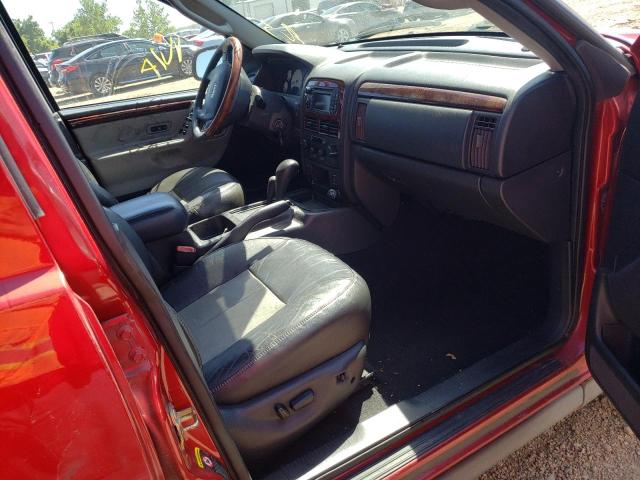 Photo 5 from auction – 2004 JEEP GRAND CHER with VIN 1J8GW68J64C352431