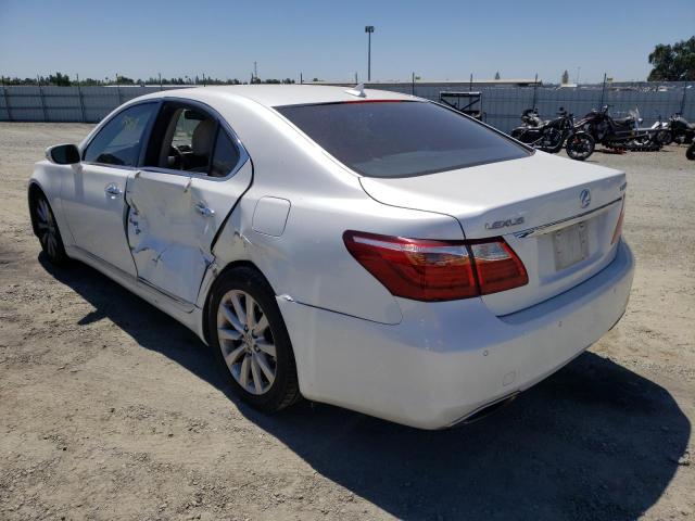Photo 3 from auction – 2010 LEXUS LS 460 with VIN JTHBL1EF5A5092258