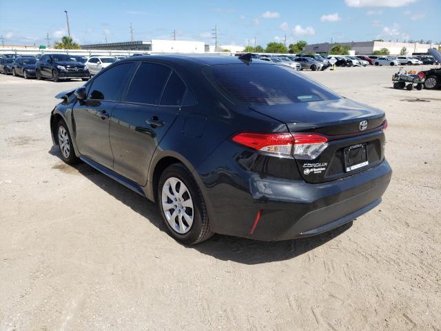 Photo 3 from auction – 2022 TOYOTA COROLLA LE with VIN JTDEPMAE7NJ218490