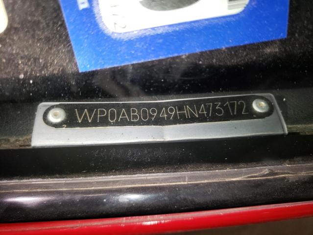 Photo 10 from auction – 1987 PORSCHE 944 with VIN WP0AB0949HN473172