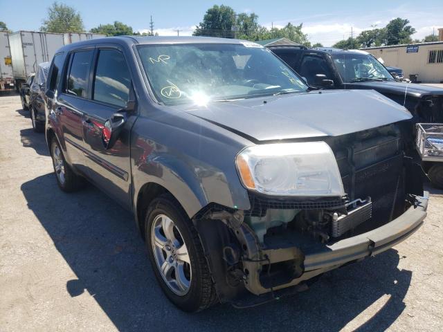 HONDA PILOT EXL 2013 with VIN 5FNYF4H67DB044862 - Photo from auction