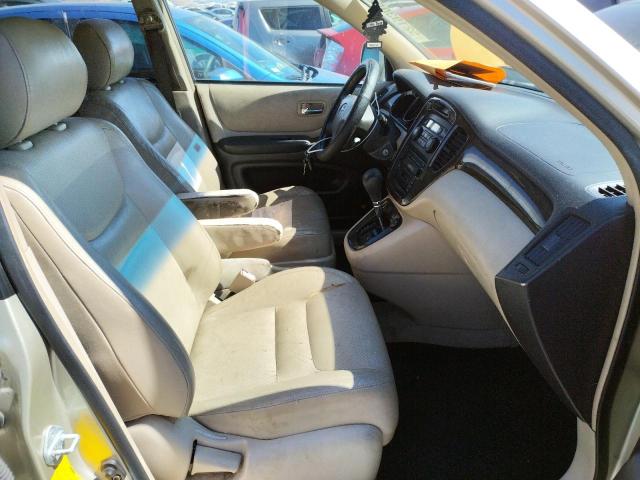 Photo 5 from auction – 2001 TOYOTA HIGHLANDER with VIN JTEHF21A210016413