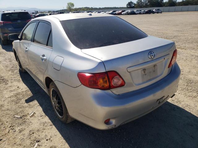 Photo 3 from auction – 2009 TOYOTA COROLLA BA with VIN 1NXBU40E99Z100132