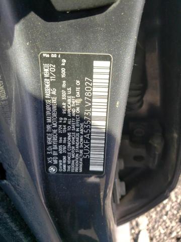 Photo 10 from auction – 2003 BMW X5 with VIN 5UXFA53573LV78027
