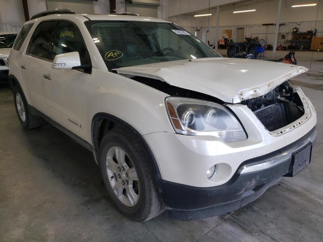 GMC ACADIA SLT 2008 with VIN 1GKEV33708J143588 - Photo from auction