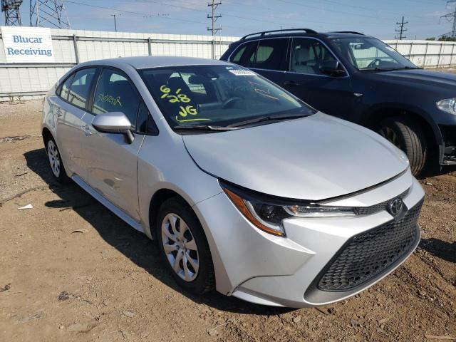 TOYOTA COROLLA LE 2020 with VIN 5YFEPRAEXLP117997 - Photo from auction